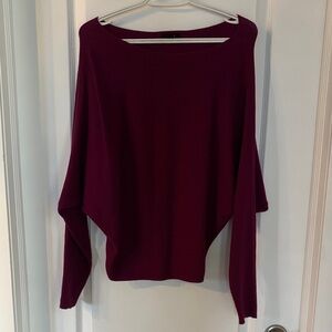 Women's Burgundy Sweater